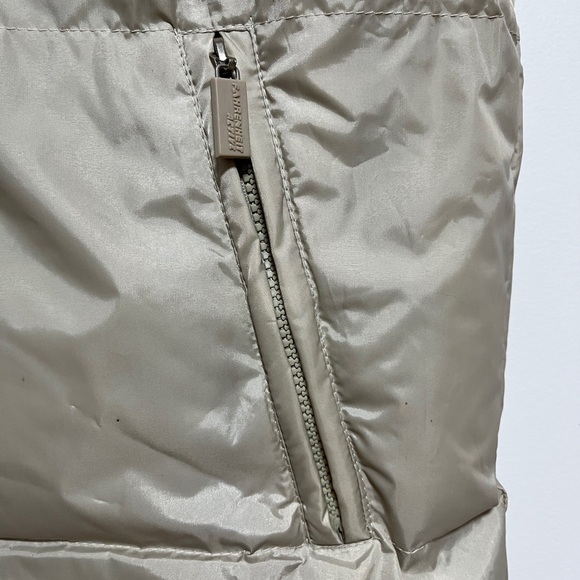 Fahrenheit Active Puffer Vest - Beige - Size L - Quilted Zip-Up Outerwear - Picture 9 of 10